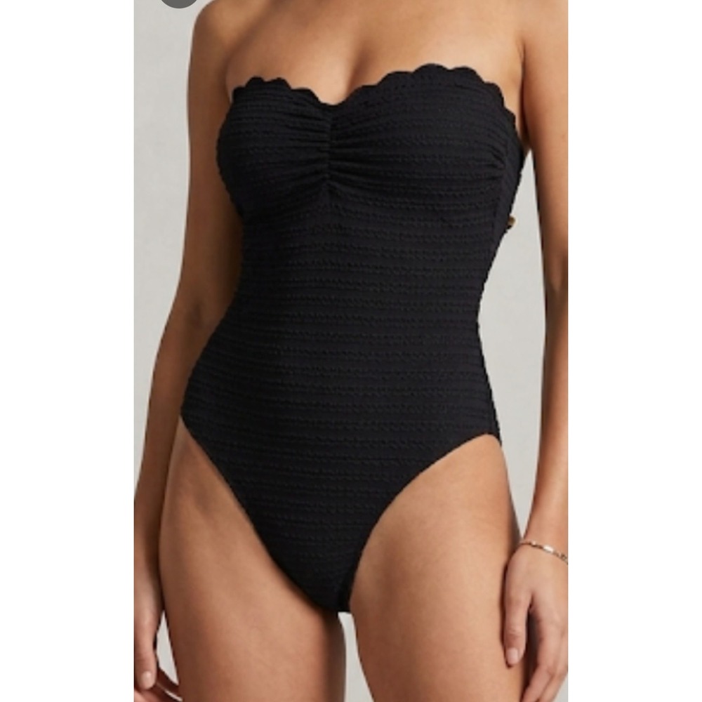 Bozzolo Black Thong Swimsuit Size M NWT